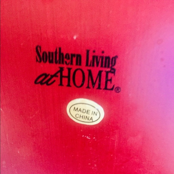 SLAH Holiday Door Bucket Tin Santa Stocking EUC - Picture 4 of 7